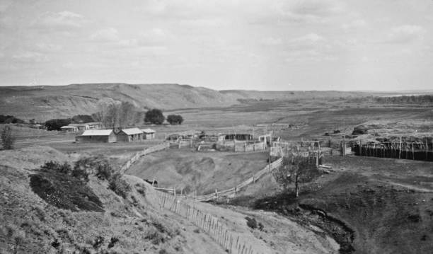 istock Ranch at the Village of Empress in Alberta, Canada  - 1926 1478819827