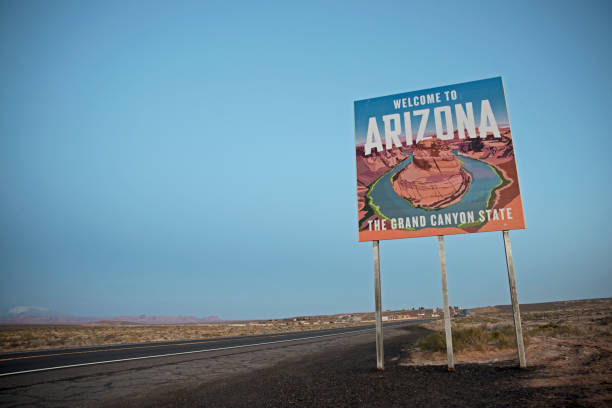 istock Utah Arizona Border Welcome Sign 1478830140