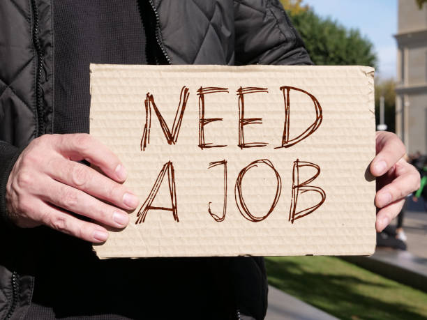 istock Need Job is shown using a text. Need work and lloking for a job 1478840359