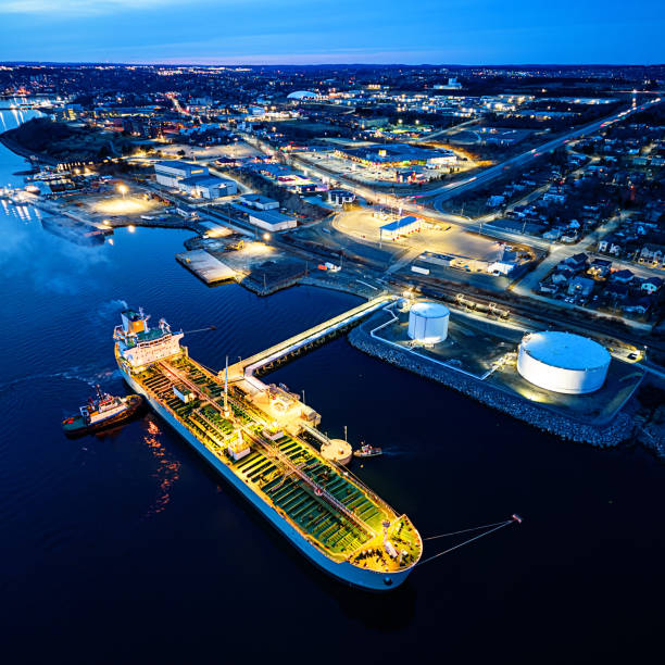 istock Oil Tanker at Port 1478855163