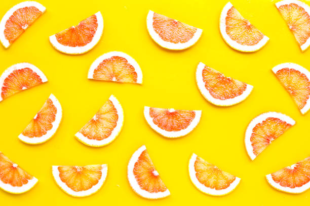 High vitamin C. Juicy grapefruit slices
