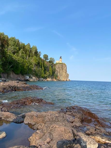 istock Split rock lighthouse, Minnesota, Lake Superior - Great lakes 1478878718
