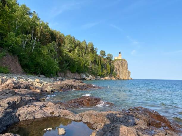 istock Split rock lighthouse, Minnesota, Lake Superior - Great lakes 1478878749