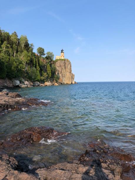 istock Split rock lighthouse, Minnesota, Lake Superior - Great lakes 1478878772