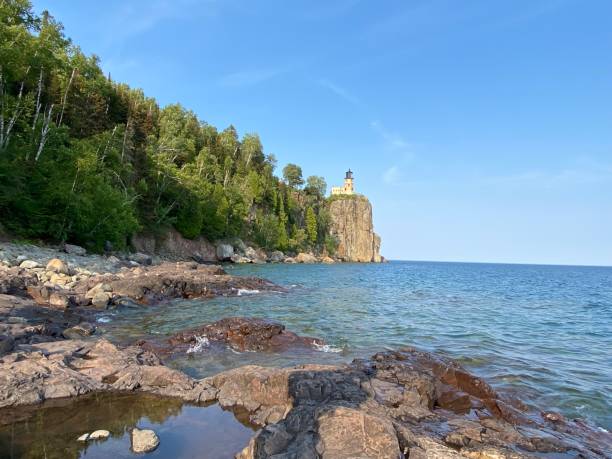 istock Split rock lighthouse, Minnesota, Lake Superior - Great lakes 1478878793