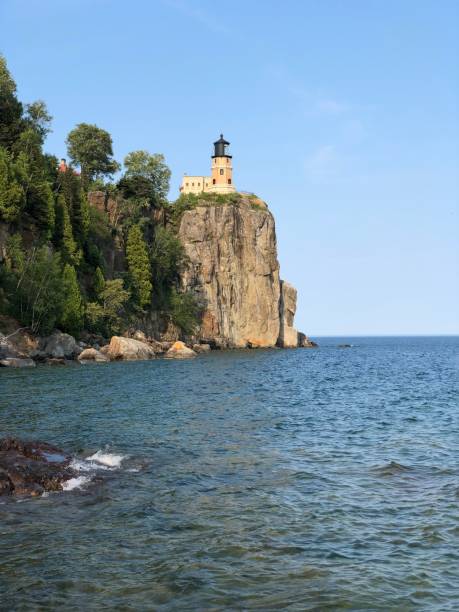 istock Split rock lighthouse, Minnesota, Lake Superior - Great lakes 1478878812