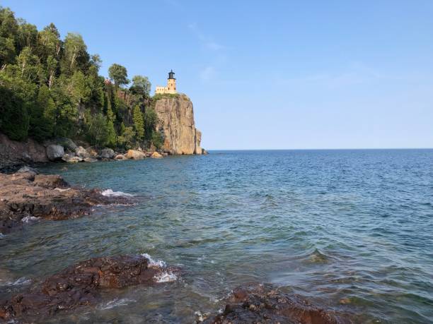 istock Split rock lighthouse, Minnesota, Lake Superior - Great lakes 1478878834