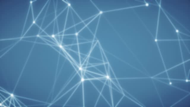 Neural Network (Loopable) Plexus Abstract Background, Technology, Connection, Communication, Futuristic