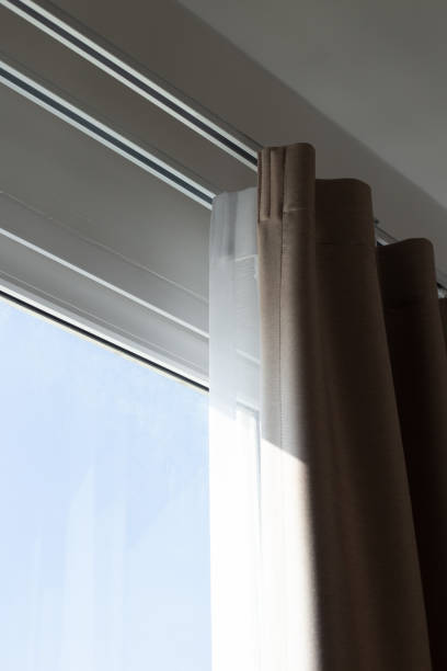 istock Curtains door or window, Room decoration interior 1478891781
