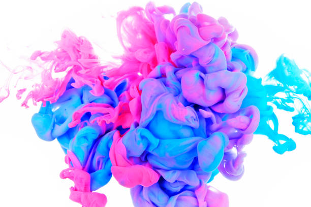istock Colorful paints on a white background 1478892243