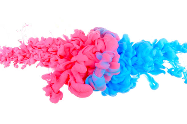 istock Colorful paints on a white background 1478892249