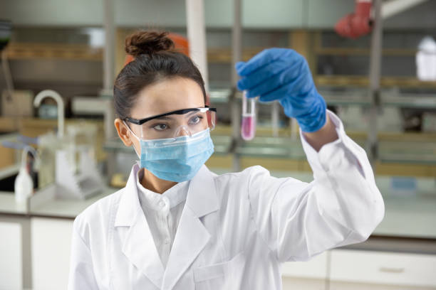 istock Female scientist working in the laboratory. 1478905649
