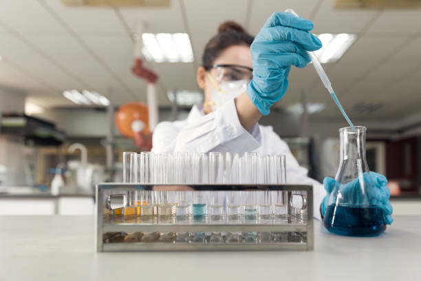 istock Female scientist working in the laboratory. 1478905660