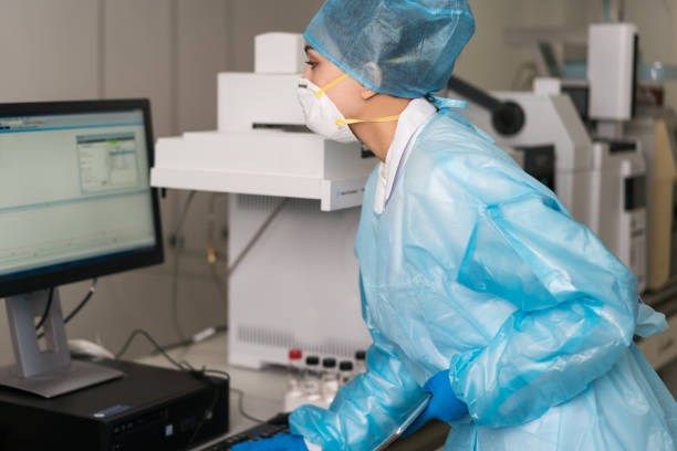 istock Young female scientist working in the laboratory 1478905954