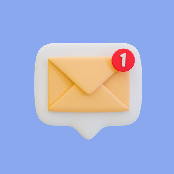 istock 3d minimal unread messages reminder. letter notification. message box with envelope and notification icon. 3d illustration. clipping path included. 1478909178
