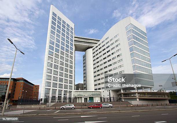 Международный Уголовный Суд — стоковые фотографии и другие картинки Гаага - Гаага, Здание суда, Внешний вид здания