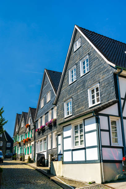 istock Historic slate houses in Solingen-Grafrath, Germany 1478924369