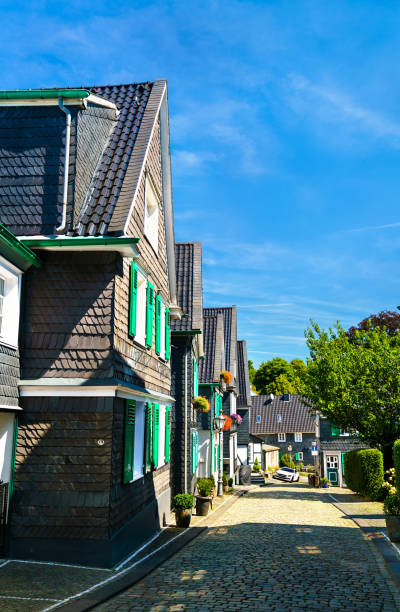 istock Historic slate houses in Solingen-Grafrath, Germany 1478925654