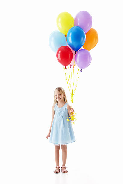 istock Girl with balloons 147893067