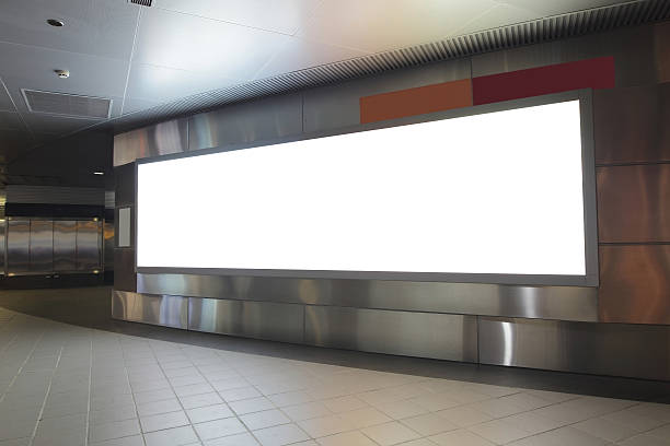 istock Blank billboard in the city building 147893153