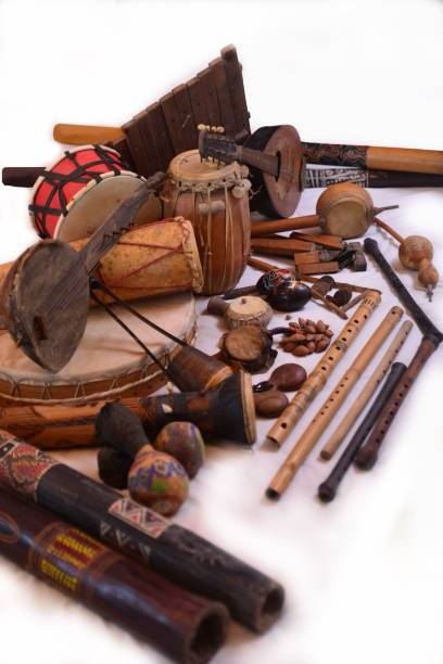 istock Variation of ethnic drums and flutes 1478935337