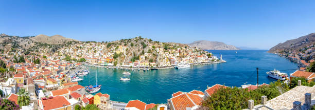 istock Symi town cityscape, Dodecanese islands, Greece 1478972504