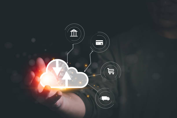 istock planning and strategy progress or success Man's hand touching a virtual reality screen in shopping through the internet, online trading, searching for information, and online marketing 1478995666