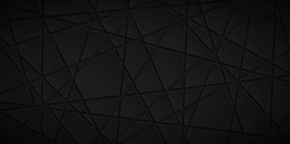 Modern and trendy abstract background. Geometric texture for your design (colors used: black, gray). Vector Illustration (EPS10, well layered and grouped), wide format (2:1). Easy to edit, manipulate, resize or colorize.