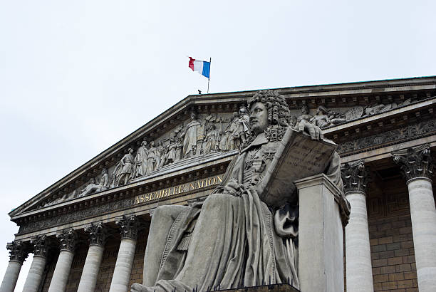 istock statue of a famous French 147901544