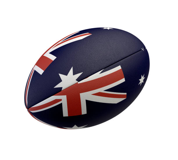 istock Rugby Ball And Australia Flag Design 1479016571