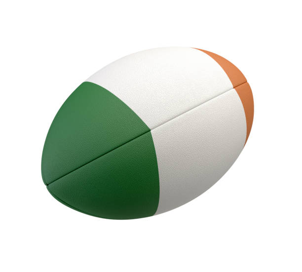 istock Rugby Ball And Ireland Flag Design 1479016712
