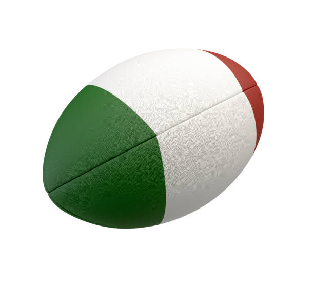 istock Rugby Ball And Italy Flag Design 1479016759