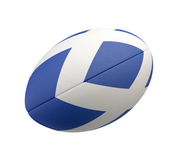 istock Rugby Ball And Scotland Flag Design 1479017206