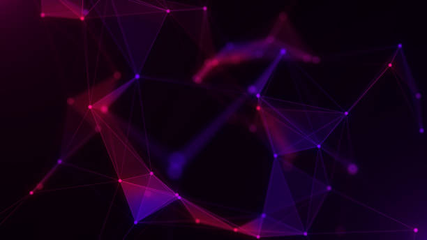 istock Global network connections. Abstract neural networks cyberspace. Futuristic grid artificial intelligence. Technology cyber dynamic. 3D rendering. 1479029650