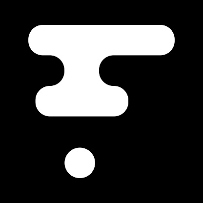 Minimal Monogram Logo. Professional Initials on Luxury Background