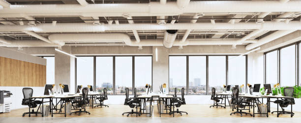 istock Modern project of office interior 1479067386