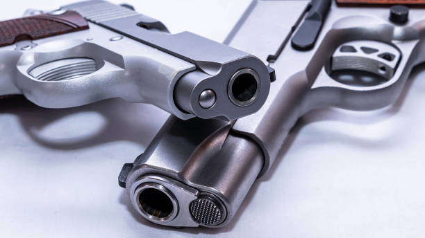 istock A pair of semi-automatic pistols 1479067984