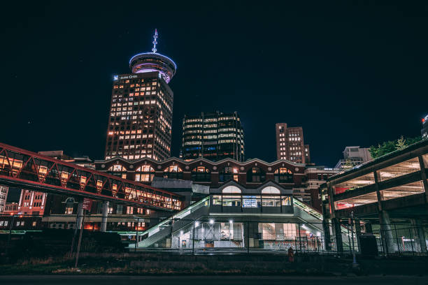 istock view of lluminated buildings under a clear sky at night 1479070198