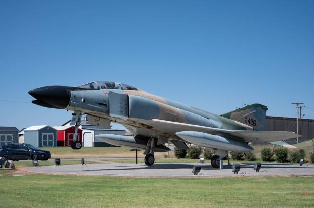 Payerne, Switzerland - September 7, 2014: Military fighter jet plane at air base. Air force flight operation. Aviation and aircraft. Air defense. Military industry. Fly and flying.