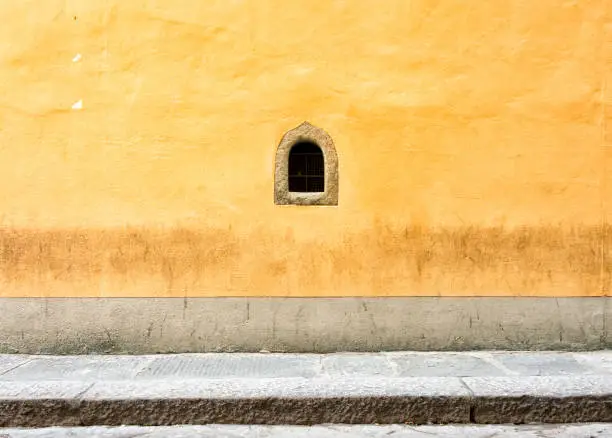 Photo of a wine window in Florence