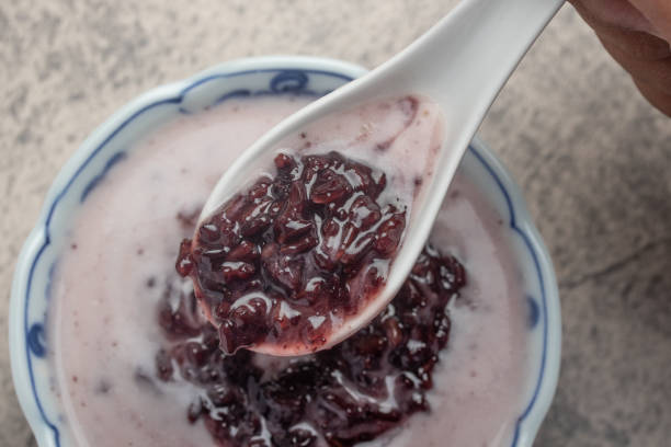 istock Black sticky rice in coconut milk 1479098596