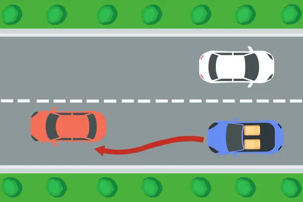 Vector illustration of traffic rule1