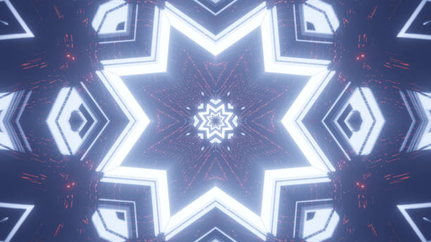 istock 3D rendering of geometrical bright white fractal particles 1479115714