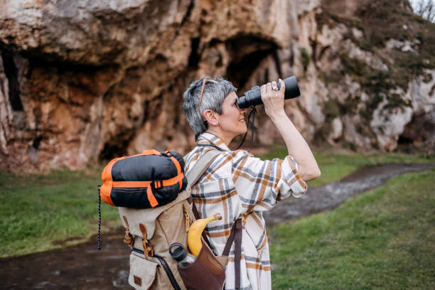 istock Woman explores the nature around her 1479124841