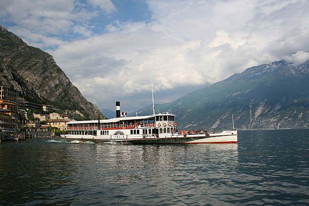 istock Paddle Steamer, Lake Garda, Italy 147912692