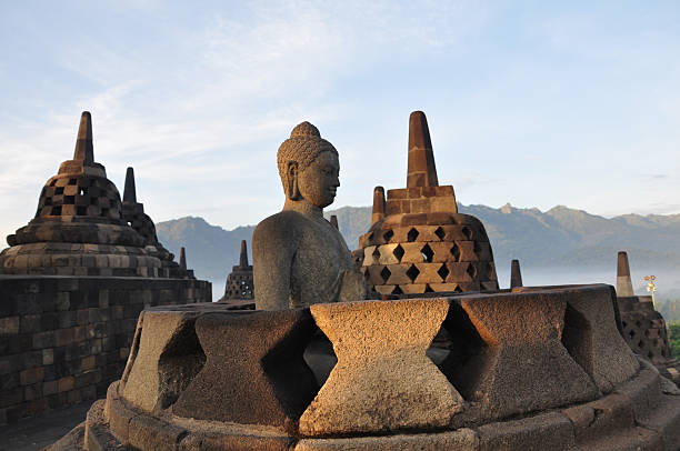 Borobudur Buddha - foto stock
