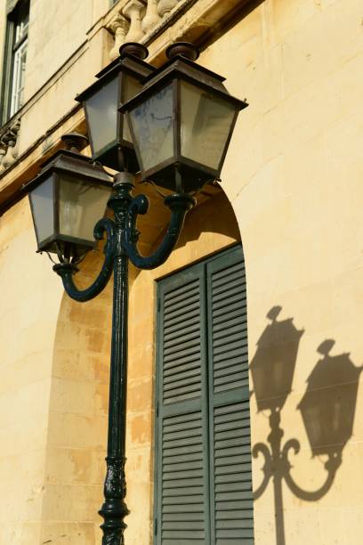 Street architecture of the town.
