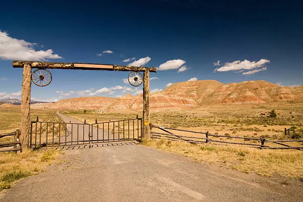 Photo of Entrance to the ranch