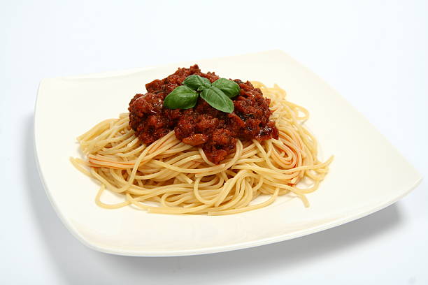 istock Pasta with bolognese sauce 147913928