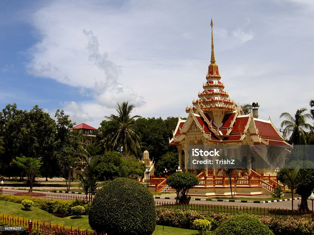 Thai Temple Authentic Thai Architecture Accuracy Stock Photo